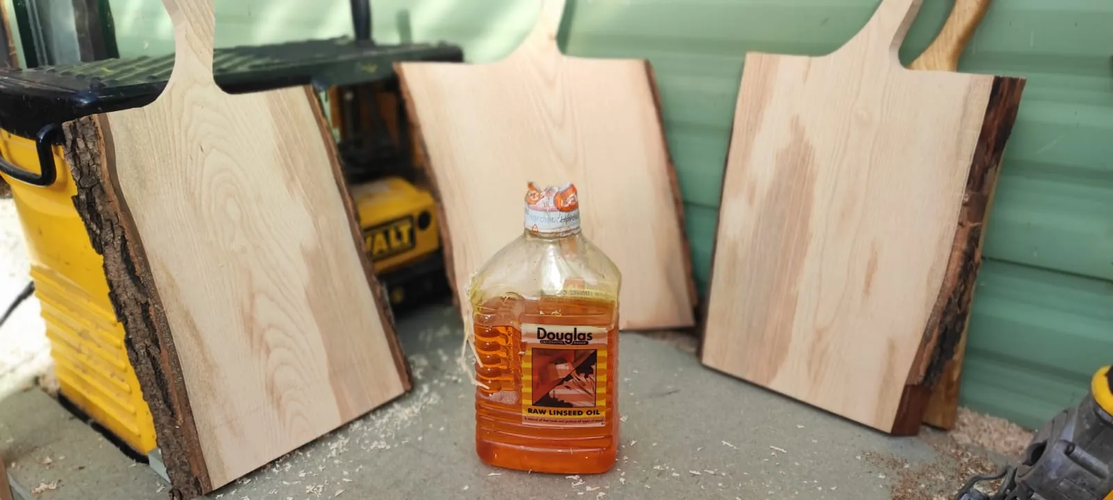 Live edge solid oak dining table handcrafted by John McShane, Setanta Woodcraft, Carlingford Co. Louth
