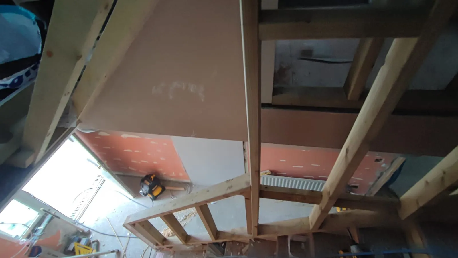 Original Victorian timber staircase in a period property in Carlingford, Co. Louth, assessed for restoration